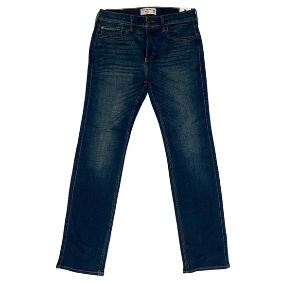 abercrombie kids Other - Abercrombie Kids Dark Blue Strait Jeans BOYS Size 15 16 NWT